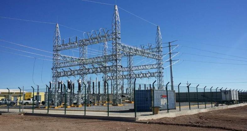 Solar plant switchyard and interconnection substation